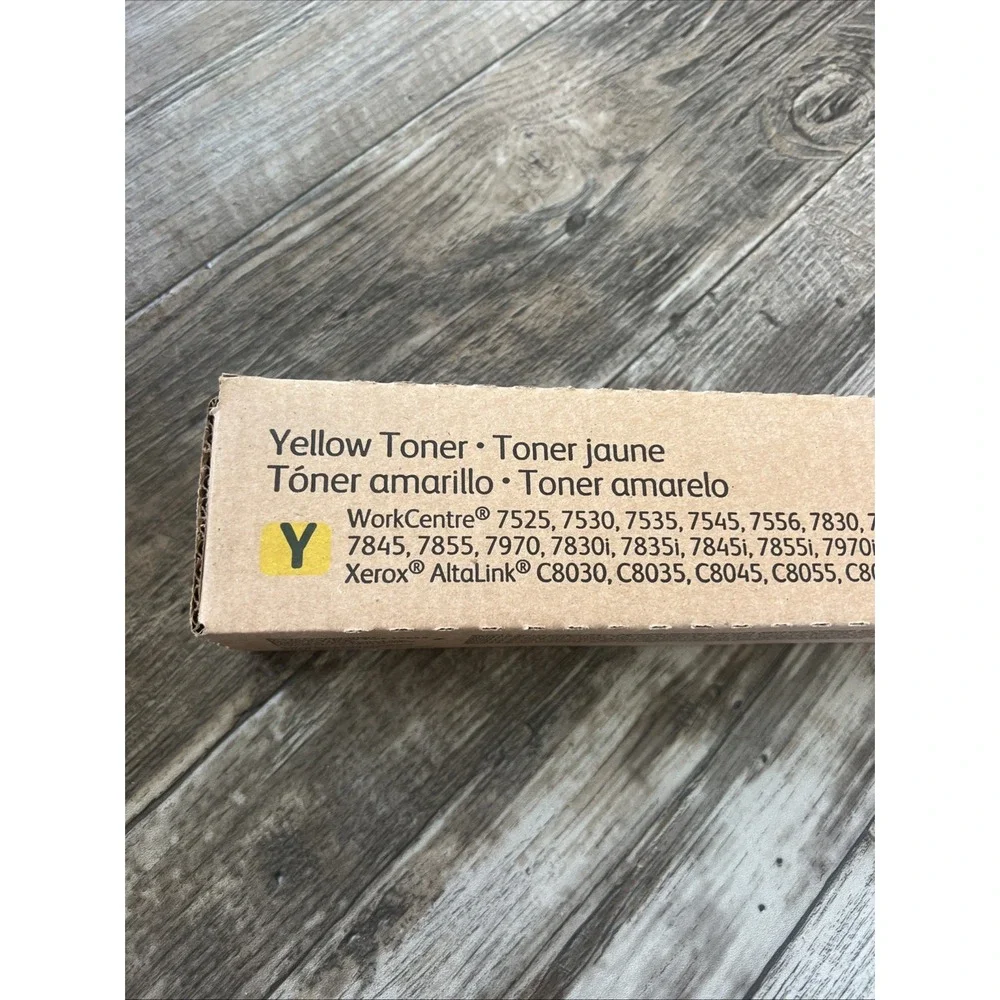 GENUINE XEROX TONER YELLOW 006R01510 FOR 7525 7830I 7970I C8030‎ C8070